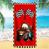 1pc Cars Movie Poster Race beach towel,quick drying absorbent beach towel,outdoor sports swimming beach towel,Soft and comfortable Y71812