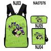 Trendy Popular SK8 the infinity 3D Print 3pcs/Set pupil School Bags Laptop Daypack Backpack Inclined shoulder bag Pencil Case