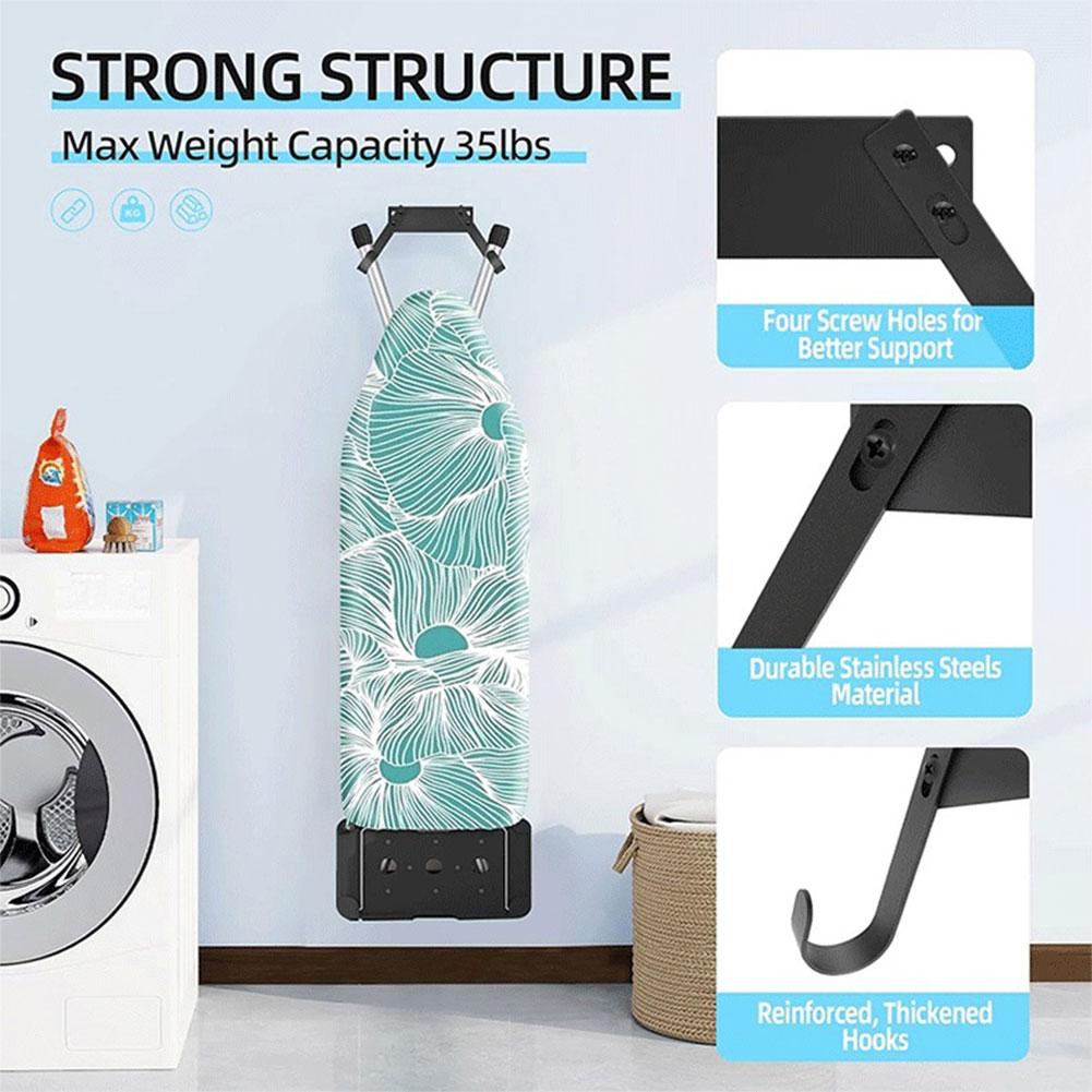 Ironing Board Holder Wall Mount Y T Leg Ironing Board Hanger Ironing Board Wall Hanger for Laundry Room