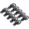 KIMISS Tie-Down Anchors, Set of 10, High Strength, Surface Mounted, D-Rings, For Securing Cargo,