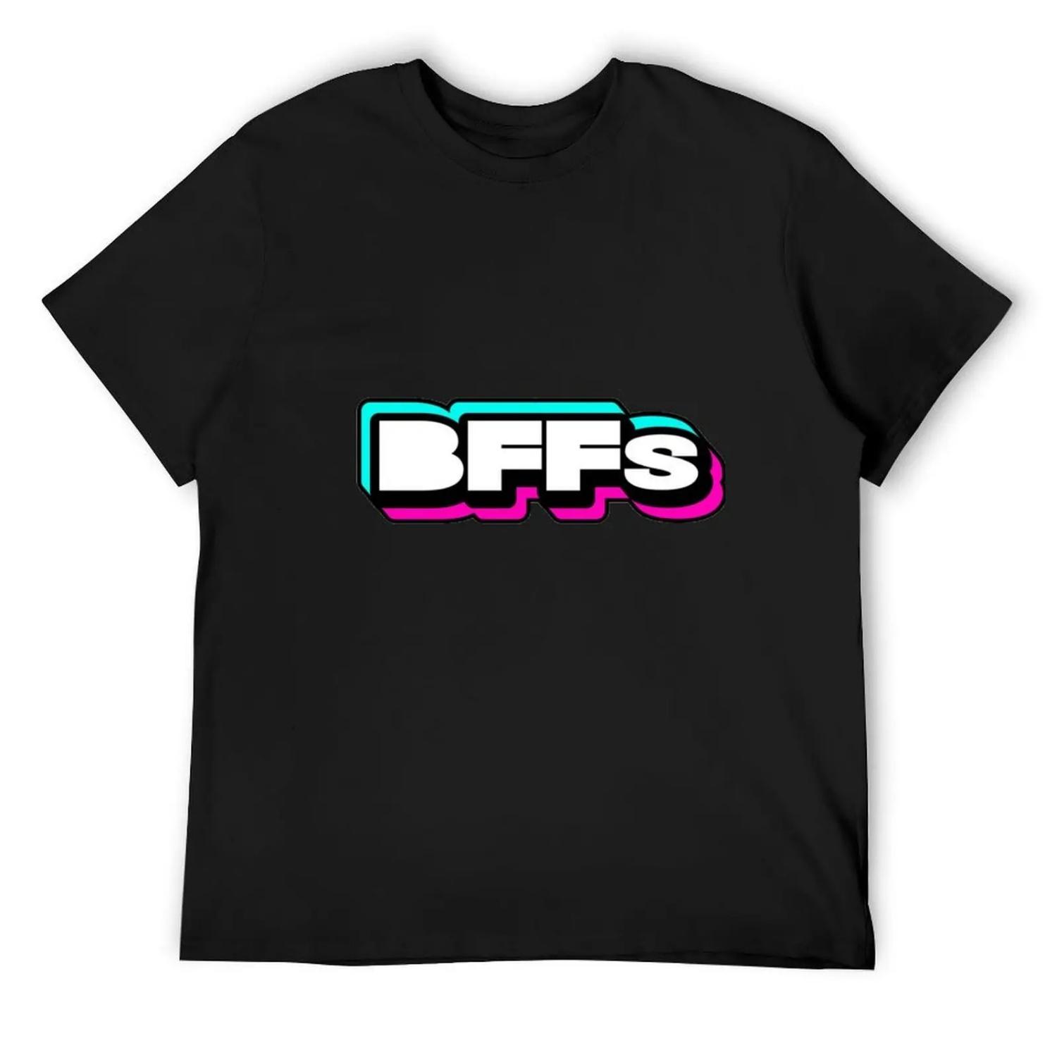 Bffs pod T-Shirt baggy shirts tees oversized plus size men clothing S