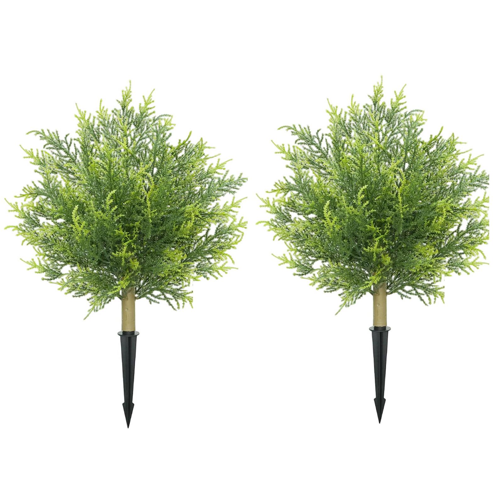 

2pc Simulation Of Indoor And Outdoor Potted Plants One Size