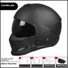 American Warrior Combination Scorpion Helmet Vintage Cruise Motorcycle Helmet Four Seasons Moped Full Helmet