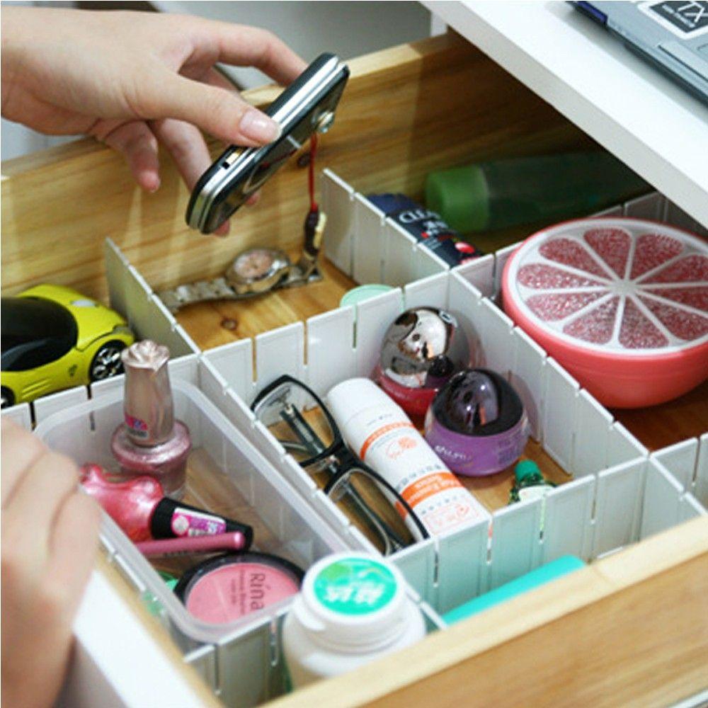 

Нижнее белье Бытовая DIY Хранение Органайзер Ящик Разделитель Разделитель Сетка Пластик