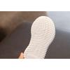 Frühling und Herbst Kontrast Farbe Cusized Kinderschuhe Atmungsaktive Studentenschuhe Mode Freizeitschuhe Gestreifte Jungen und Mädchen Fliegen Strick