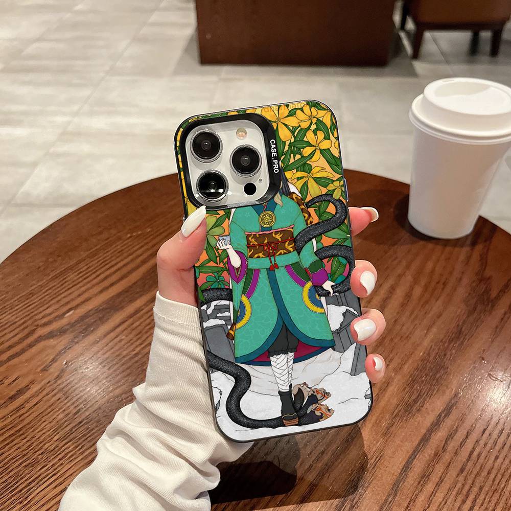 Mononoke Kusuriuri Anime Phone Case For IPhone 17 16 15 14 13 12 11 Pro MAX Matte Shockproof Back Anti Fall Matte Cover