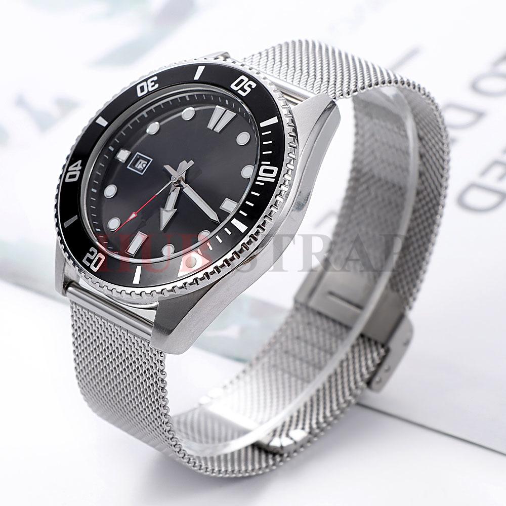 18mm 22mm 20mm Milan Loop Belt Quick Release Stainless Steel Strap Belt for Samsung Galaxy for Huawei Watch Universal Watchband