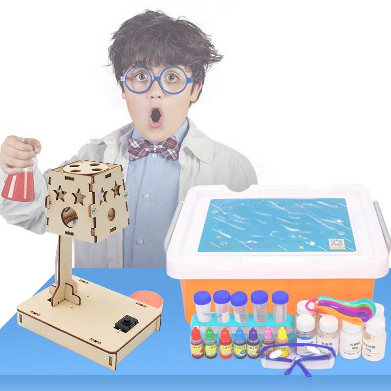 Desk Lightcontrolled Diy Lamp For Childrens Manual Science Class Experiment