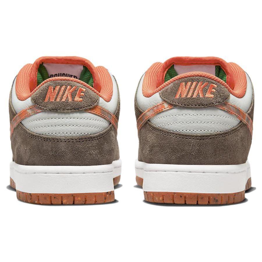 Crushed D.C. X Nike Dunk Low SB Golden Hour Unisex Sneakers White Olive-Grey Mantra-Orange DH7782-001