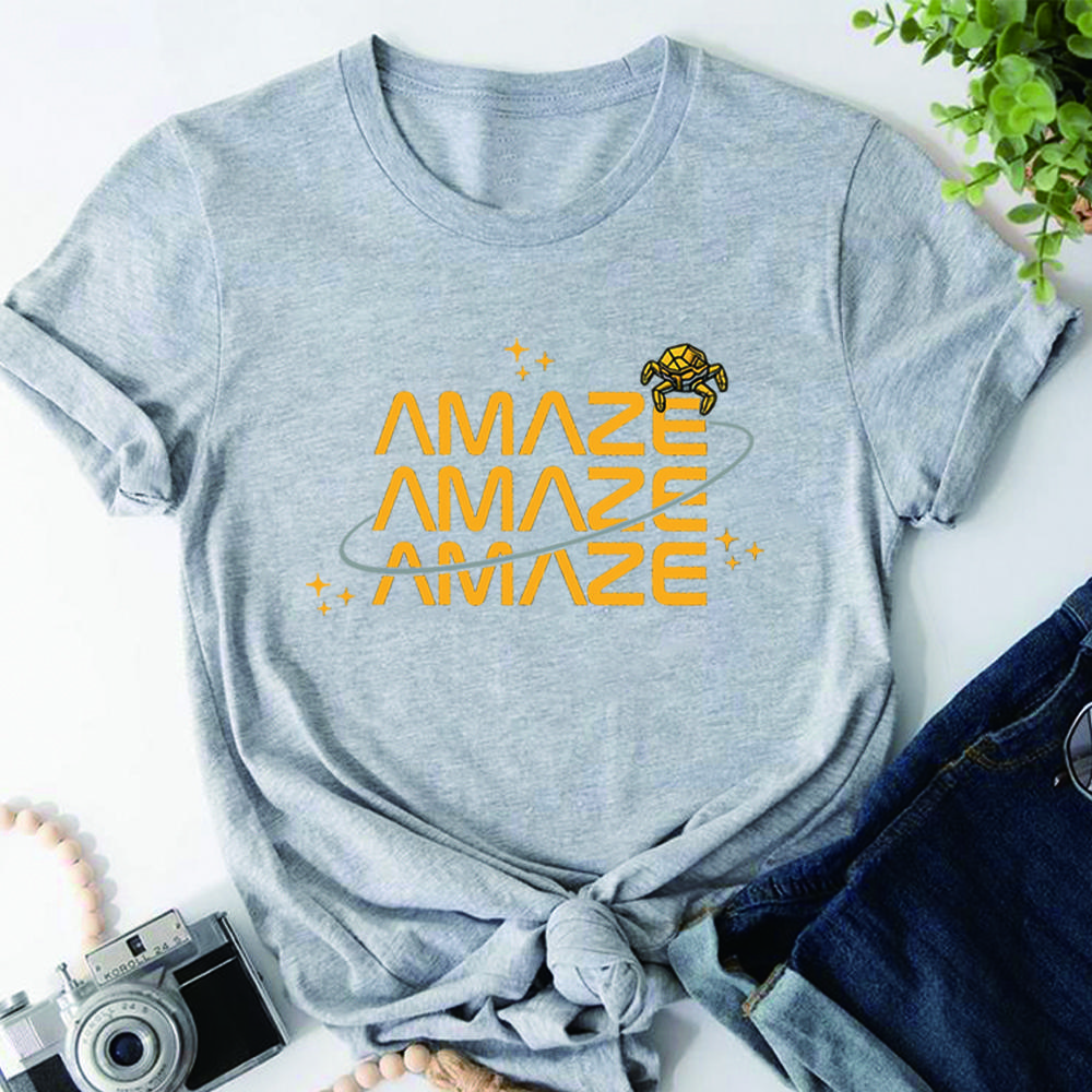 Amaze Amaze Amaze Tshirt Project Hail Mary Rocky Shirts Space Tshirt Book Lovers Tee Unisex Movie Short Sleeves Tops Fans Gift