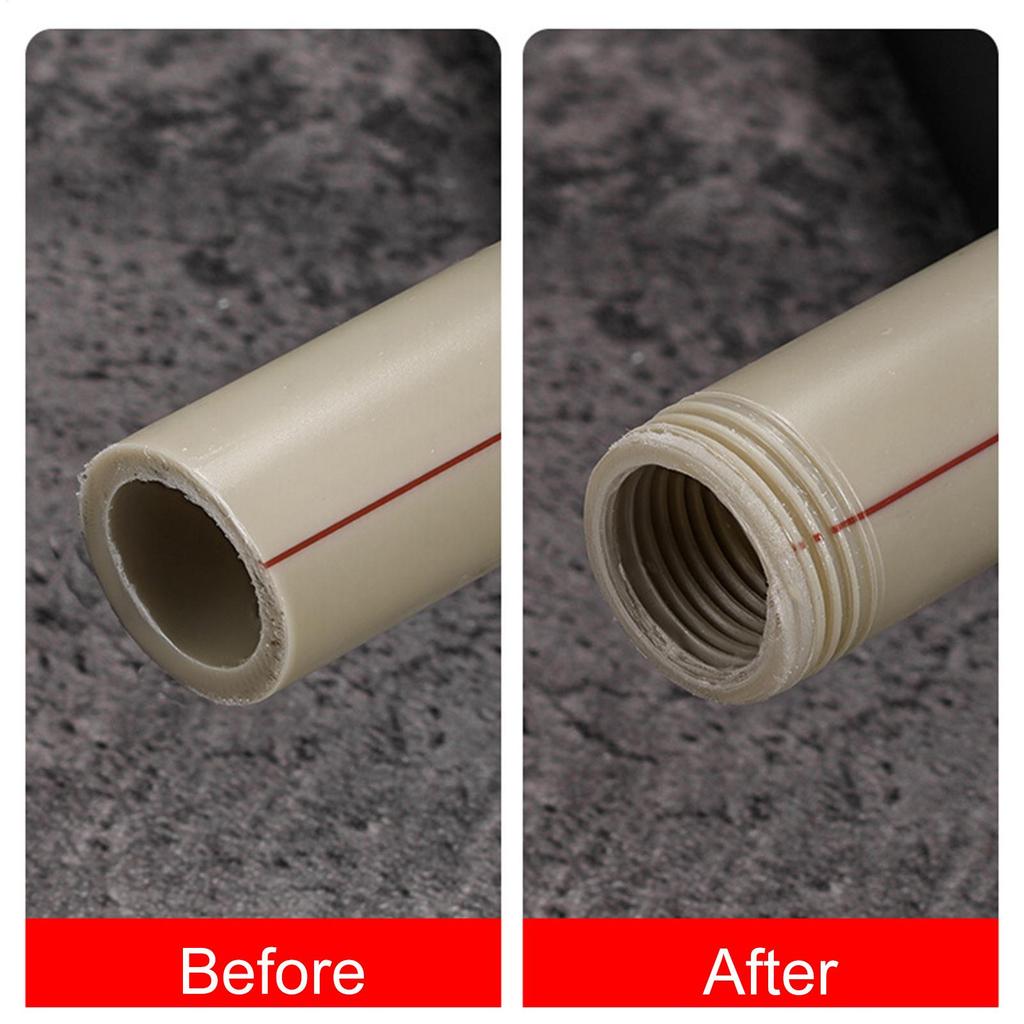 PVC Threader PVC Pipe Threading Tool For Home Repair Multifunctional Ergonomic Plumbing Accessories For Household Repair