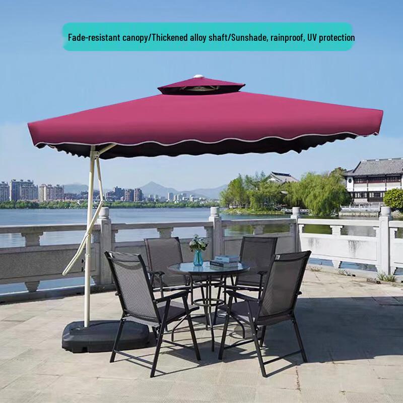 Outdoor Patio & Kiosk Sunshade Umbrella