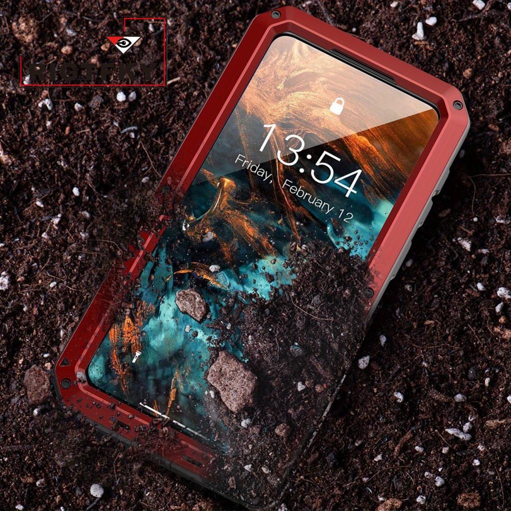 360° Full Body Protective Case For Iphone 17 Air 16 15 14 13 Plus 12 11 Pro Max 16E 17E Metal Heavy-Duty Shockproof Armor Cover