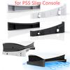 For PS5 Slim Holder Horizontal Bracket Stand With 4-Port USB Hub Base for PS5 Slim Disc & Digital Game Console Dock Mount Holder