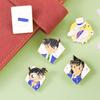 Colorful Anime Boy Cartoon Brooch Unique Alloy Metal Badge Perfect For Fans And Collectors