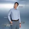 YOUNGOR Men's Breathable Long Sleeve Shirt VLZS114816QBA