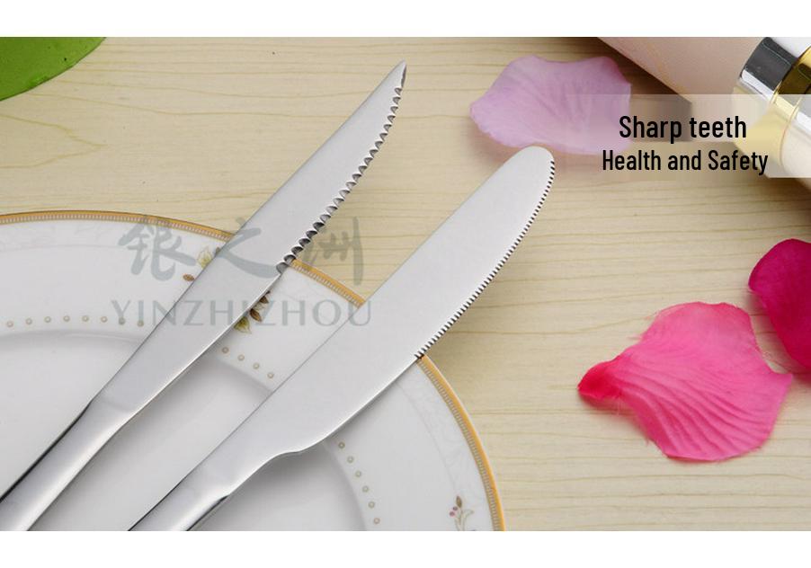 Stainless Steel Outdoor Cutlery Set with BBQ Plate, Tongs, Camping Knife, Fork, Spoon, and Portable Storage Bag