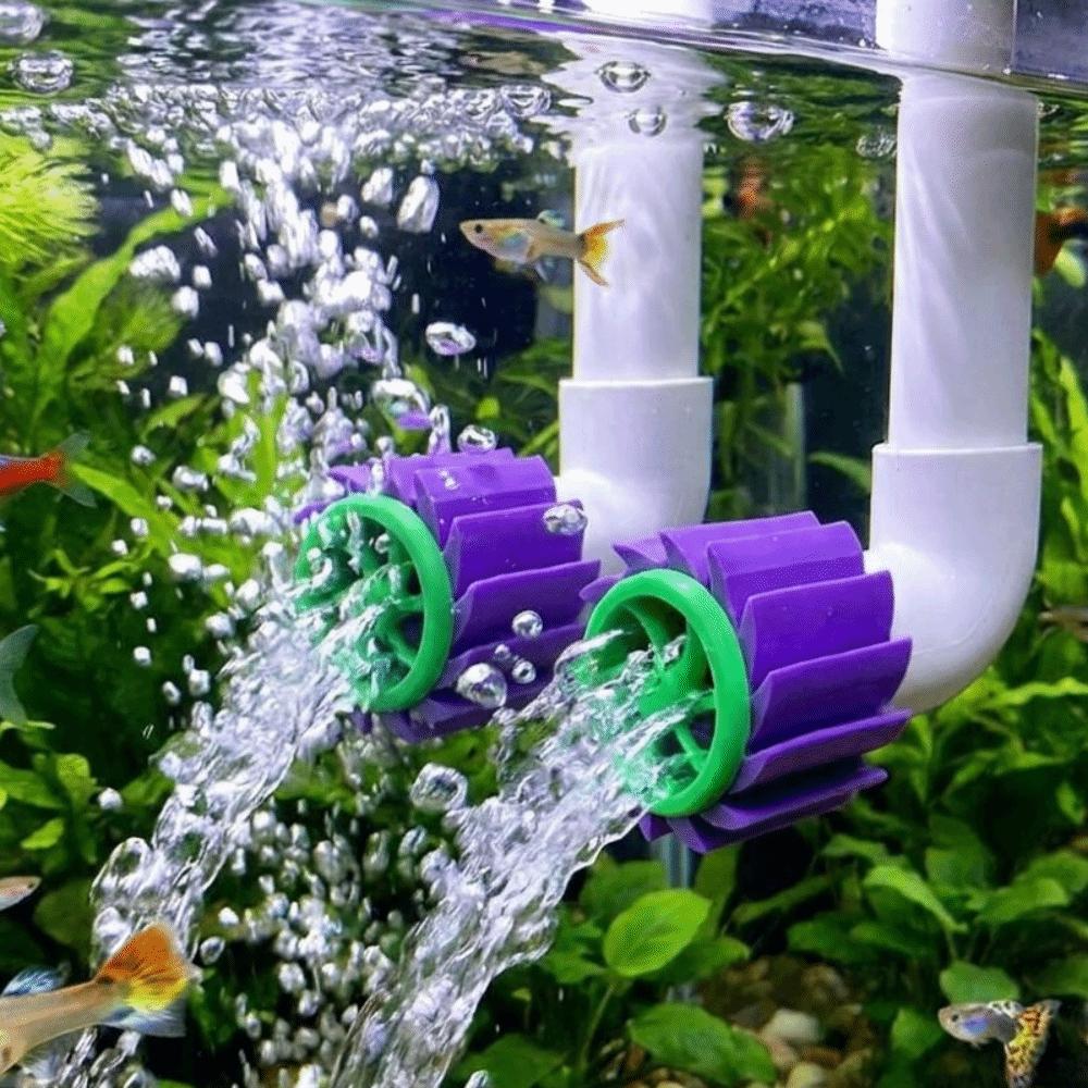 Plastic Fish Tank Wave Maker Rotary Type Wave Making Nozzle  Underwater Environment