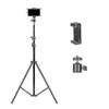 Adjustable 1.6m Tripod Stand Mobile Phone Camera  Holder With Carry Bag