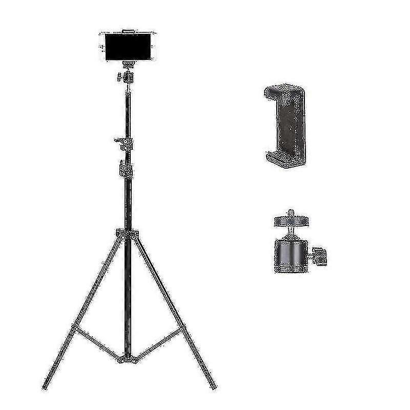 Adjustable 1.6m Tripod Stand Mobile Phone Camera Holder With Carry Bag