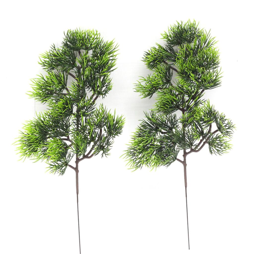Single Customer Pine Grass Single Pine Needle Beauty Pine Dominant Wood Simulation Tree Decorative Small Tree