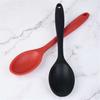Spoon Corrosion-resistant Resistant High Temperature Ergonomic Handgrip Dining Silicone Non Stick Oval Spoon