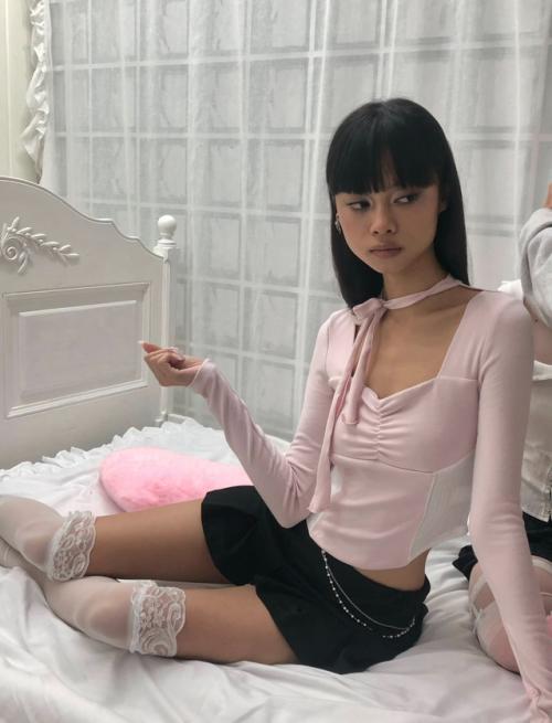 Poeoling Valentine Tie-Top (Pink)