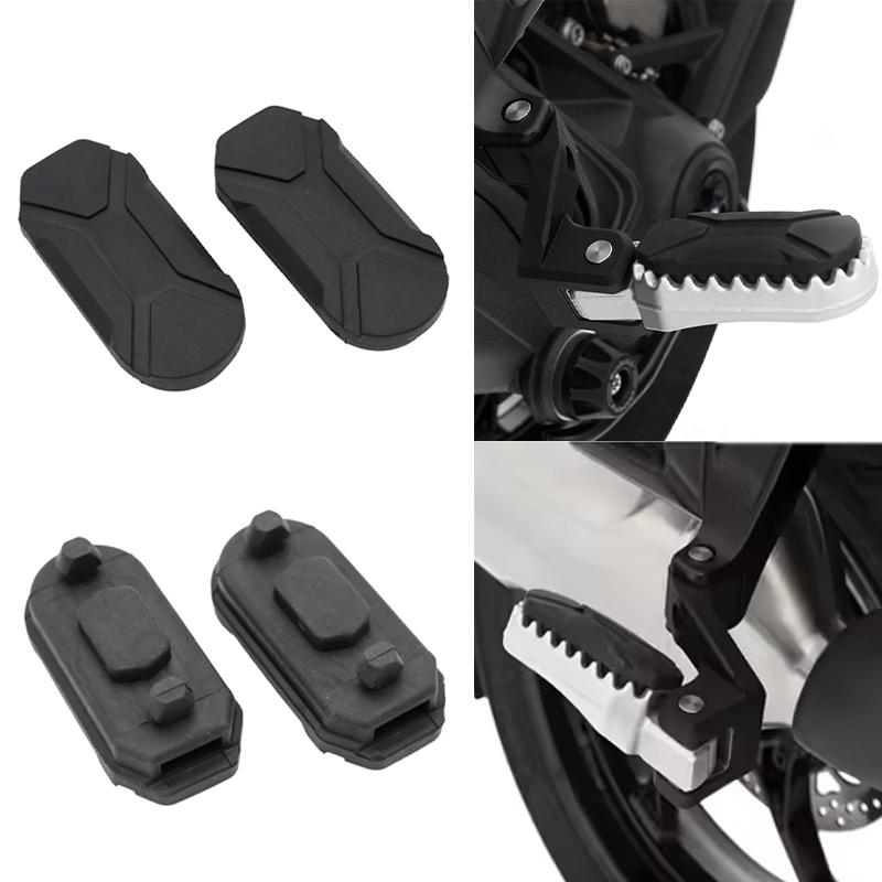 R1300GS Motorcycle Rear Footrest Foot Peg Plate Passenger FootPegs Rubber Cover For BMW R 1300 GS 1300GS ADV Adventure 2023-2025