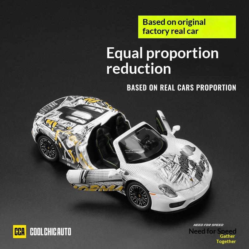 1/24 Scale Pagani Huayra Roadster Car Model with Display Base Adult Collectible Toy Car Boy Birthday Gift