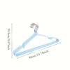 Metal Traceless No-slip Clothes Hangers, Durable Strong Clothes Racks, Household Space Saver For Organization Of Bedroom