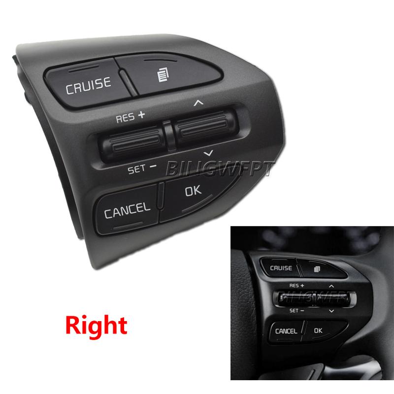 Left/Right Steering Wheel Switch Cruise Volume Control Buttons For Kia K5 Optima 2014-2015 Car-styling Button
