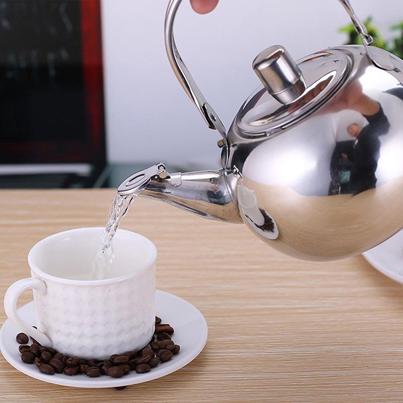 Ceainic de Apă din Oțel Inoxidabil Ceainic cu Filtru Infuzor Ceainic de Cafea Ceainic pentru Ceai Verde Oolong Cană pentru Ceai Acasă Birou Instrumente Ceai Cafea Ustensile de Gătit