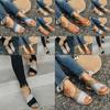 Elegant Women's Fish Mouth Sandals With Stylish Color Matching And Comfort Low Square Heel