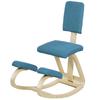 Ergonomic Kneeling Chair, Kneeling Stool Health Chair for Home, Office, Meditation Dark Blue