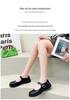 Mary Jane Women's 2025 Retro Japanese Leather Shoes - Casual Korean & British Style, Thick Sole, Round Toe