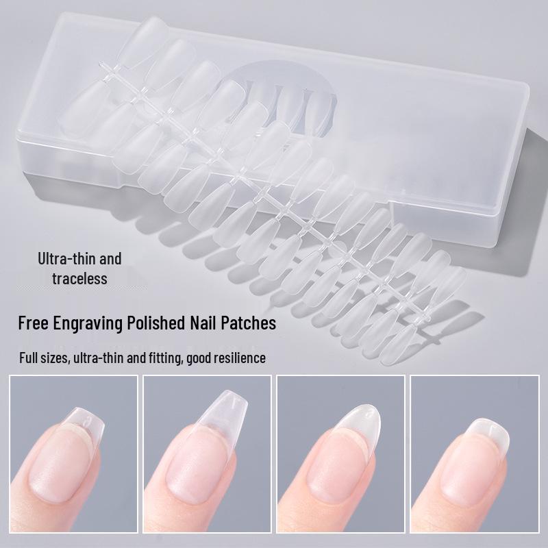 

Ultra-Thin Seamless Wearable Fake Nail Tip Extensions