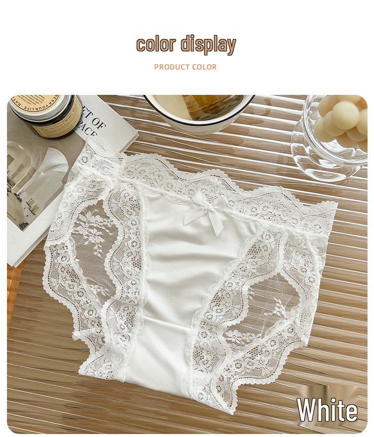 2025 Hüfttiefer French-Lace-Mesh-Slip für Damen - Sexy, Atmungsaktiv, Schritt aus reiner Baumwolle