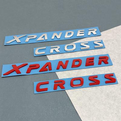 ABS Car Body Side Sticker Emblem Badge for XPANDER CROSS Auto Rear Trunk Decal Exterior Accessories