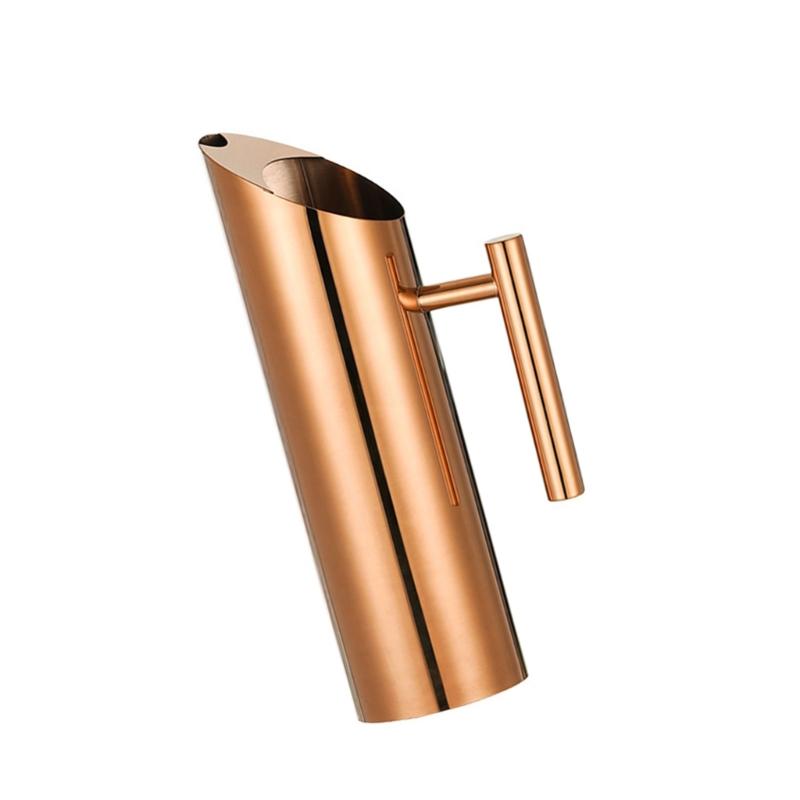 Drink Dispensers Cold Kettles Beverage Container Stainless Steel Pitcher Large Water Kettles Suitable for Gatherings