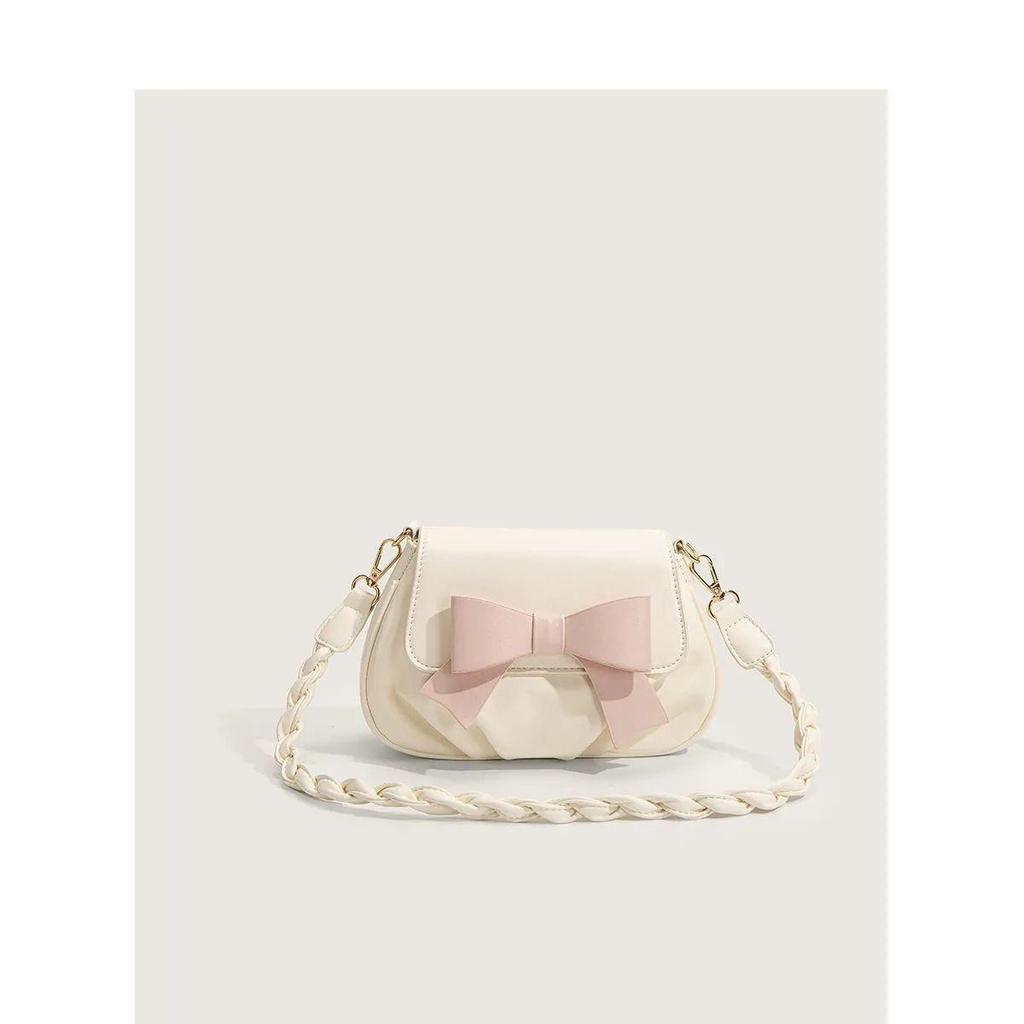 Sweet pleated cloud bag one-shoulder messenger bag