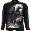 Spiral Direct Unisex Adult Shadow Rider Back & Sleeve Print T-Shirt