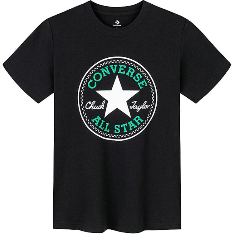 Converse T Shirt Jet Black Kids CV2422270 140/68
