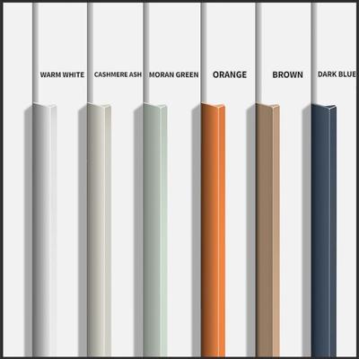 600-1200mm Minimalistisk Usynligt Håndtag Moderne Minimalistisk Hudfølelse Morandi Farve Skuffe Garderobedør Håndtag Kasmir Grå