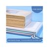 Large Capacity Folder Information Bag for Students A5 Small Mesh Zipper Bag Stationery Subject Test Paper Storage Bag File Briefbag Zipper Bag Storage