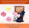 Korean Style 6-Piece Travel Organizer Set and Makeup Bag