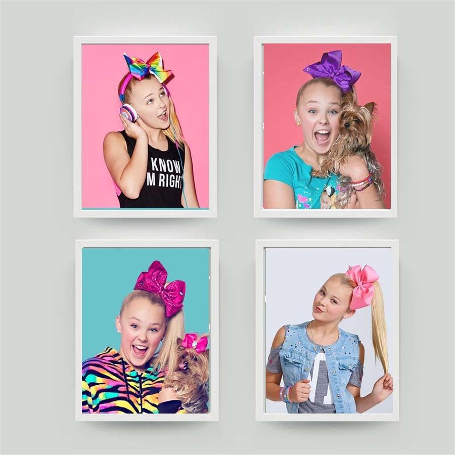 Buy JOJO Siwa 5D Diamond Painting Cute Girl Portrait Corridor Wall