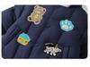 Kaka Panda Kids' Winter Padded Jacket: Warm Cotton Coat for Boys, Girls, and Toddlers (Autumn/Winter)