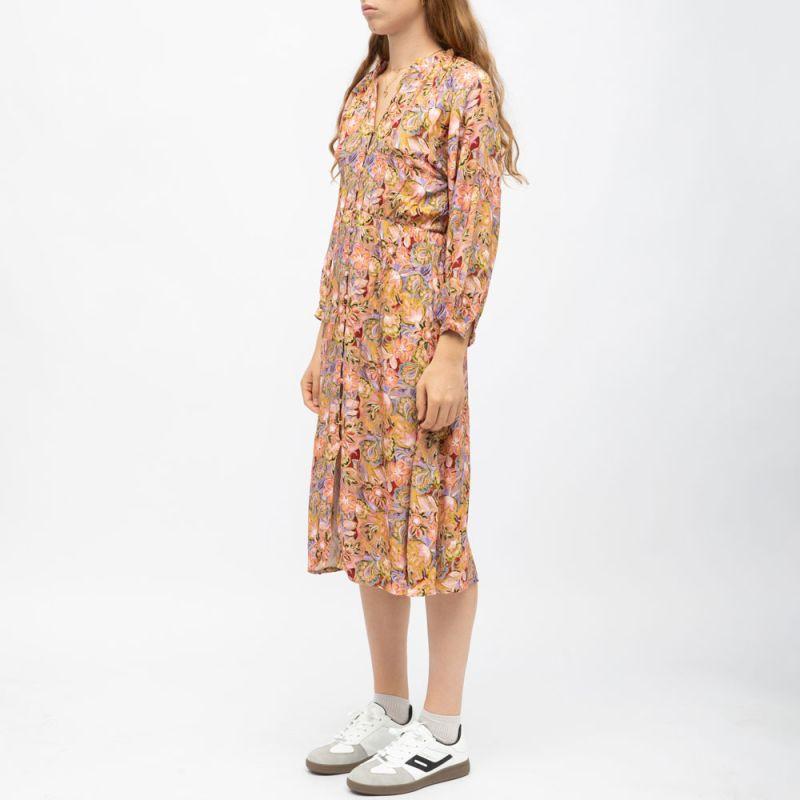 Robe col V imprimé graphique rena Femme LA PETITE ETOILE