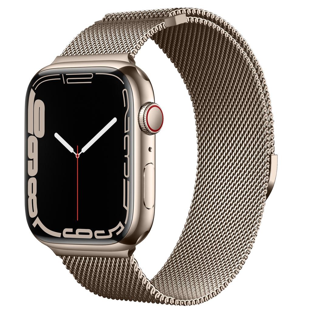 Metal bracelet for Apple Watch 38/40/41/Series11 10 42mm, adjustable magnetic clasp