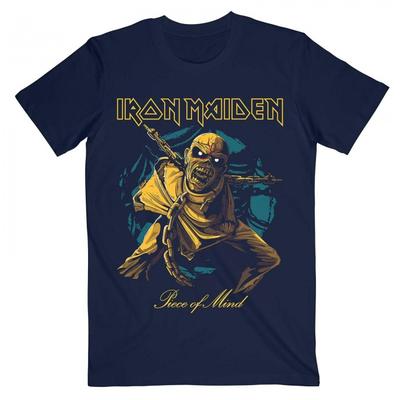Iron Maiden Unisex Adult Piece of Mind Eddie puuvillane T-särk